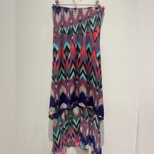 Karlie Multicolor Patterned Dress Women’s Large